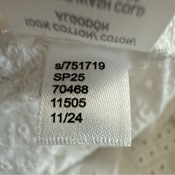 LOFT Eyelet Everyday Oversized Pocket Shirt Small - Picture 10 of 10